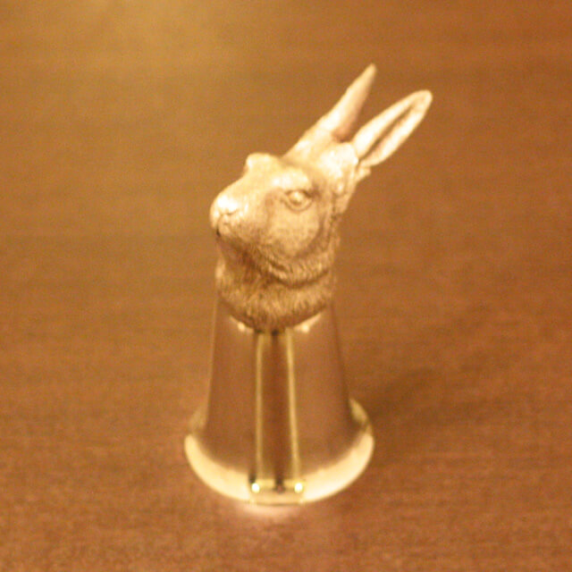 【中古】Mappin&Webb(マッピン&ウェッブ)BARアクセサリー（ウサギ） MW-133【アンティーク】【イギリス製】