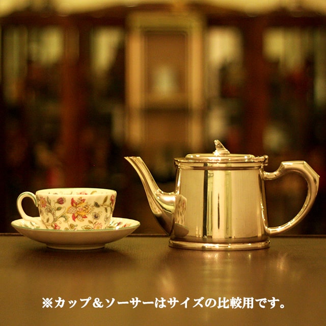 【中古】Mappin&Webb(マッピン&ウェッブ)　業務用ティーポット MW-192【アンティーク】【イギリス製】【シルバープレート】