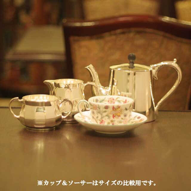 【超特価品】Mappin&Webb(マッピン&ウェッブ)ティーセット MW-61【アンティーク】【中古】【イギリス製】【シルバープレート】
