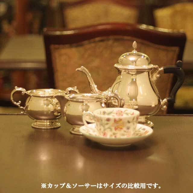 Mappin & Webb（マッピン＆ウェッブ）家庭用ティーセット　MW-71【アンティーク】【中古】【イギリス製】【シルバープレート】