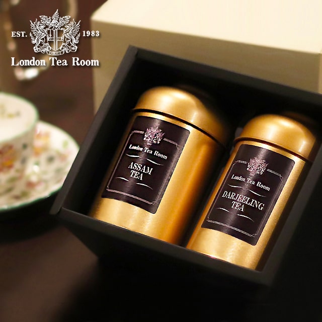紅茶２缶ギフトセット【ダージリン&アッサム】