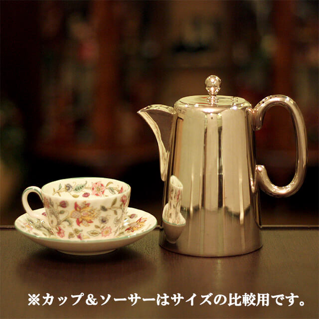 【中古】SHEFFIELD(シェフィールド) 業務用コーヒーポット sh-876【アンティーク】【イギリス製】【シルバー】