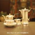 【超特価品】harrods（ハロッズ）家庭用3点ティーセット HR-643【アンティーク】【中古】【イギリス製】【シルバープレート】