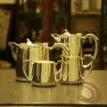 【中古】Mappin&Webb(マッピン＆ウェッブ)  客船用4点ティーセット MW-10 【アンティーク】【イギリス製】【シルバープレート】