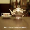 【中古】Tiffany（ティファニー）家庭用ティーポット　tf-105【アンティーク】【アメリカ製】【シルバープレート】