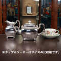 【中古】Tiffany（ティファニー）家庭用2点ティーセット　tf-132【アンティーク】【アメリカ製】【シルバープレート】