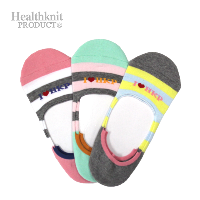 Healthknit Product 3Pソックス　レディース　インステップ 182-3056HKP