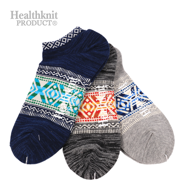 Healthknit Product 3Pソックスアンクル 182-3297