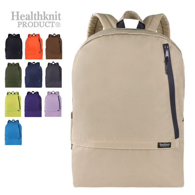 Healthknit Product 撥水ナイロン11ポケットリュック HKB-1156B