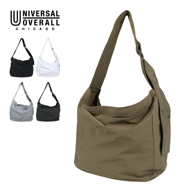 UNIVERSAL OVERALL シワナイロンニュースペーパーバッグ UVO-194