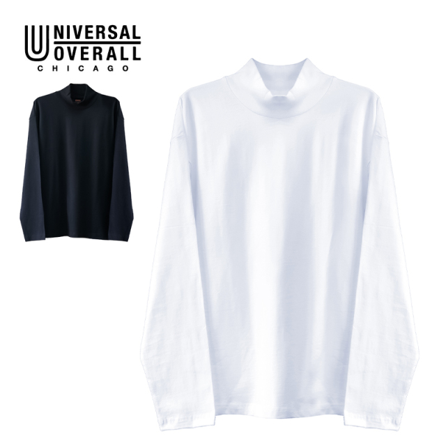 UNIVERSAL OVERALL ワイドヘビー2P パックハイネックTEE UVOP-008