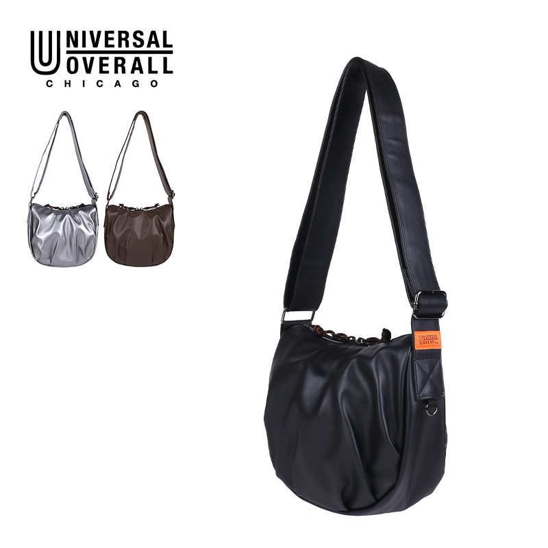 UNIVERSAL OVERALL ECO レザーホーボーショルダー (S) UVO-220