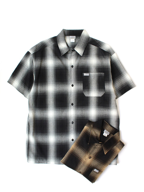 Cal Top　OMBRE CHECK S/S SHIRTS
