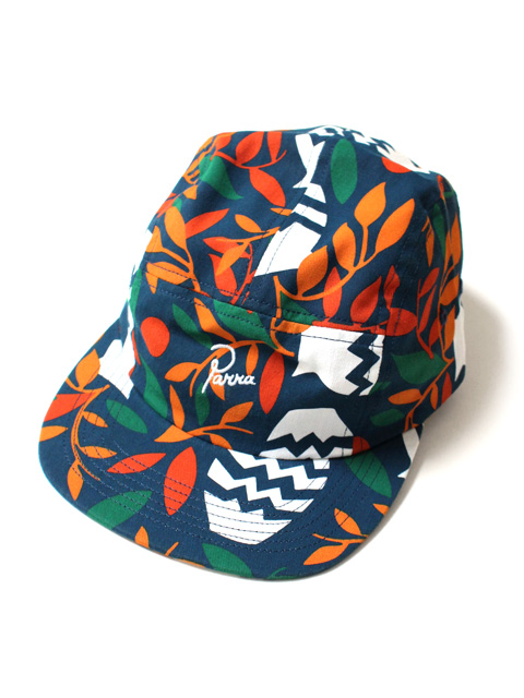 by Parra　5 panel volley hat still life with plants