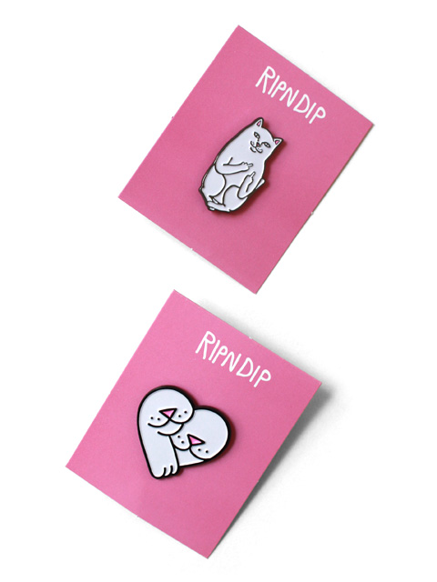 【40%OFF】RIPNDIP　Love Nerms & Lord Nermal Pin