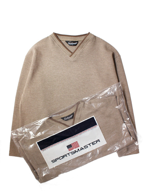【DEAD STOCK】 SPORTS MASTER　THERMAL SHIRTS