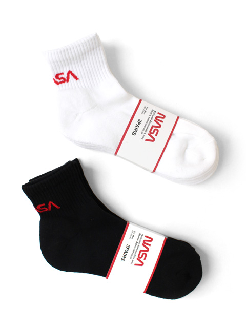 NASA 3P SOCKS -3足組-