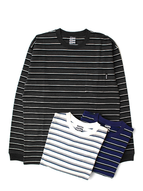 SAYHELLO　Border Pocket L/S Tee