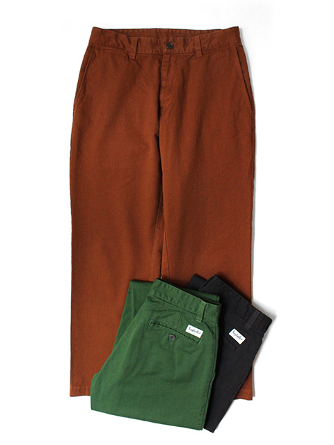 【60%OFF】SAYHELLO　Daily Work Garment-Dye Chino Pants -Regular-Fit-