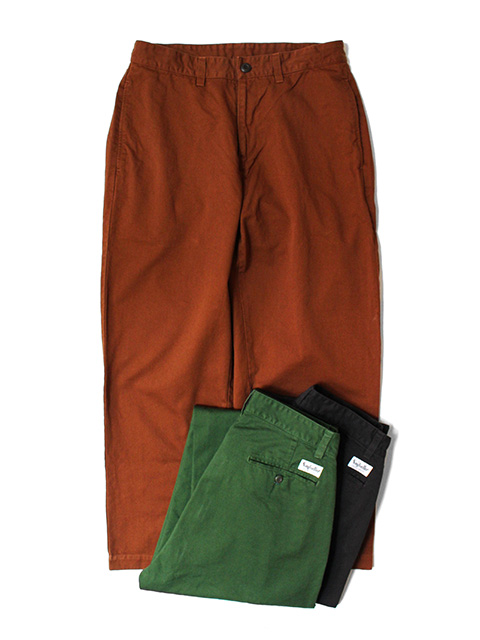 【60%OFF】SAYHELLO　Daily Work Garment-Dye Chino Pants -Wide-Fit-