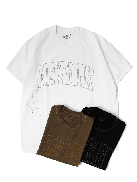 Newisland　Stitch T-shirt