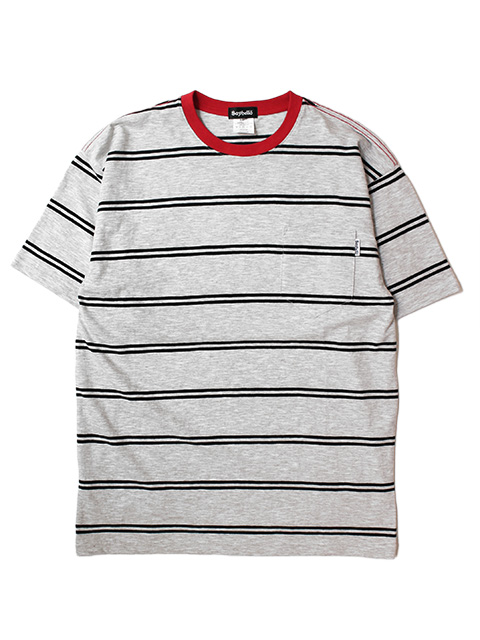 SAYHELLO　Trim Border S/S-Pocket-Tee