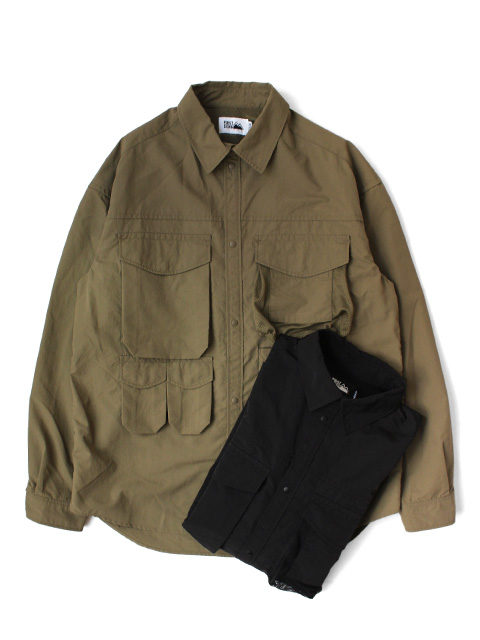 【50%OFF】FIRST DOWN　VENTIRATION L/S SHIRTS SUPPLEX NYLON