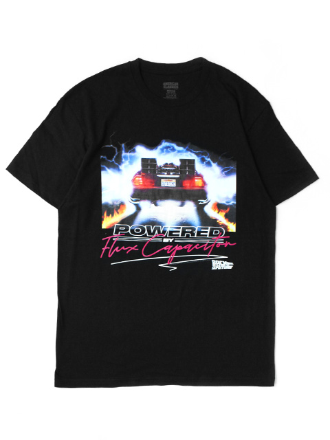AMERICAN CLASSICS LICENSED APPAREL Back to the Future T-Shirt -POWERED BY FLUX-