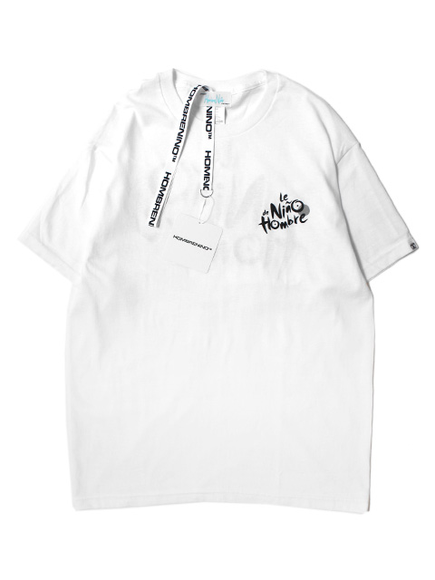 Hombre Nino　S/S PRINT TEE -LOGO2-