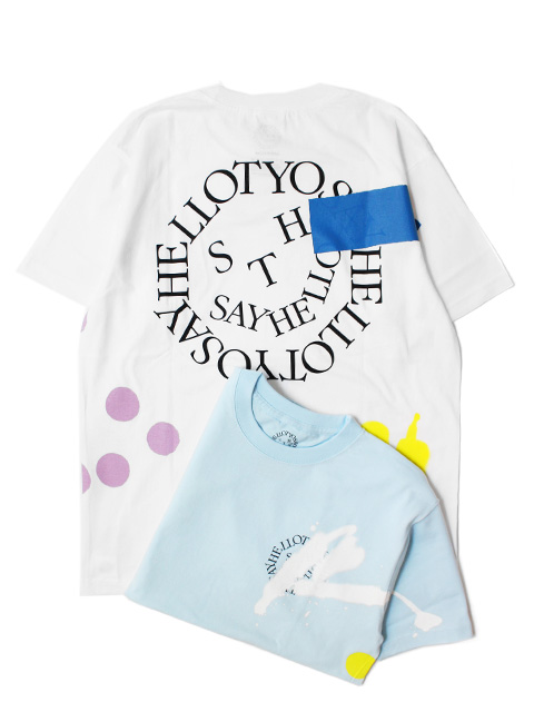 SAYHELLO　Jun Inoue Smile Logo-Tee