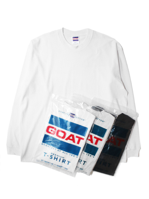 【20%OFF】GOAT　LONG SLEEVE TEE 7oz