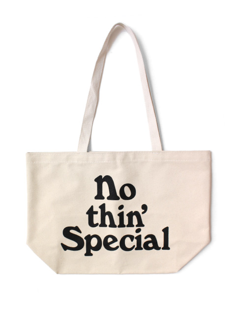 NOTHIN'SPECIAL　LOGO CANVAS TOTE