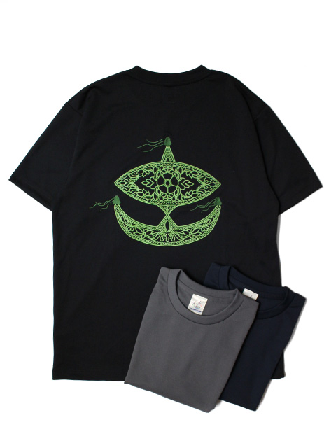 rajabrooke　背面WAU LOGO TEE