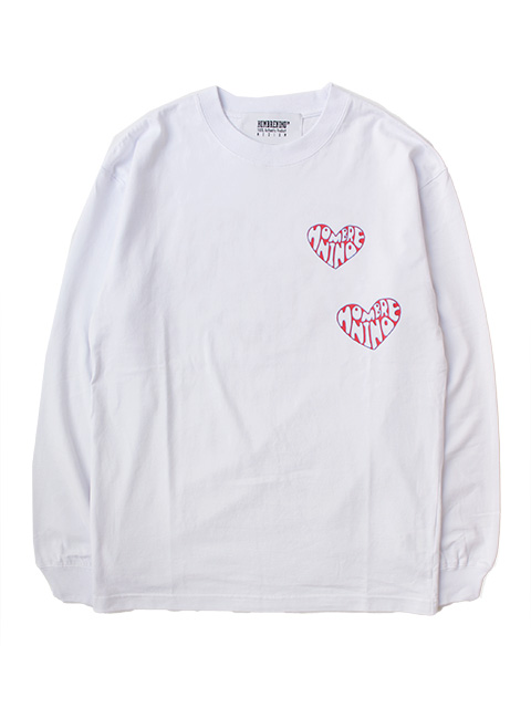 Hombre Nino　L/S PRINT TEE -HEART-