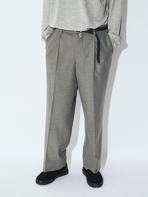 SEDAN ALL-PURPOSE　Tech Flannel Wide Slacks