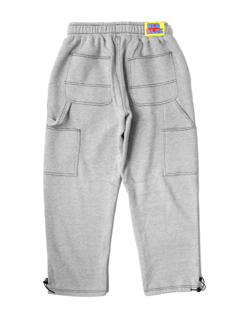 NEO BLUE Baggy Carpenter Sweat Pants -Grey-