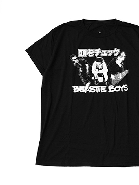 ROCK OFF　S/S T-SHIRTS -BEASTIE BOYS CHECK HEAD JAPA-