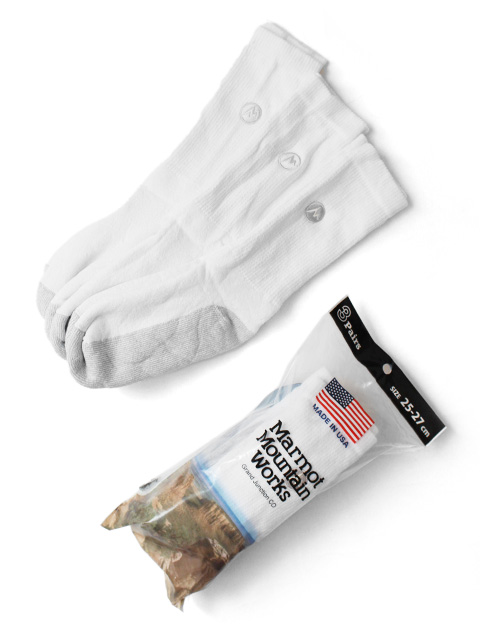 Marmot　MMW 3PACK SOCK -Crew- 3足組