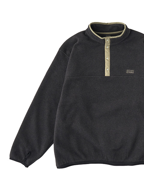 SEDAN ALL-PURPOSE　Fleece Snap Pullover