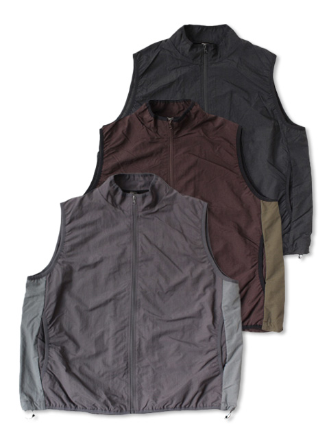 別注 Beimar　Nylon Light Weight Packable Vest