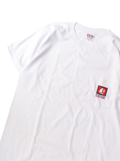 【40%OFF】別注 BAYSIDE Pocket Logo Tee -7100-