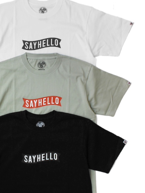 SAYHELLO　Basic Logo S/S Tee