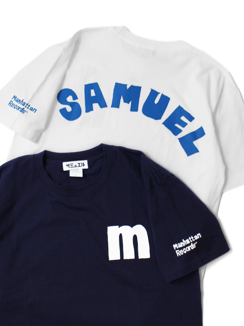 【40%OFF】SAMUEL x Manhattan Records M ILLUST LOGO S/S TEE
