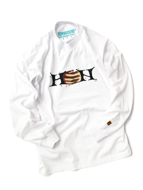 Hombre Nino　L/S PRINT TEE -HANDS-
