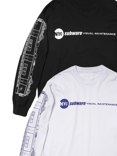 SUBWARE　LONG SLEEVE TEE -MARQUEE LOGO-