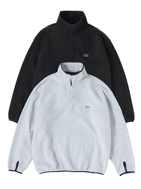 SEDAN ALL-PURPOSE　Fleece Snap Pullover