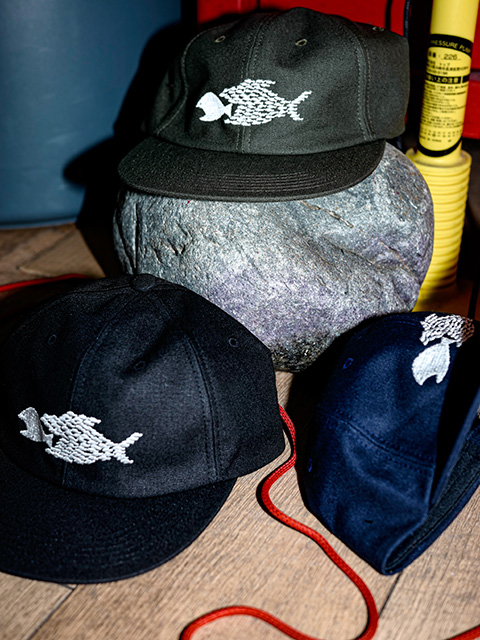 GARBAGE　HARD BRIM 6 PANEL CAP LOW -SOLIDARITY-