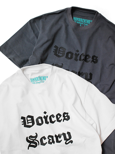 Hombre Nino　S/S PRINT TEE -VOICES SCARY-