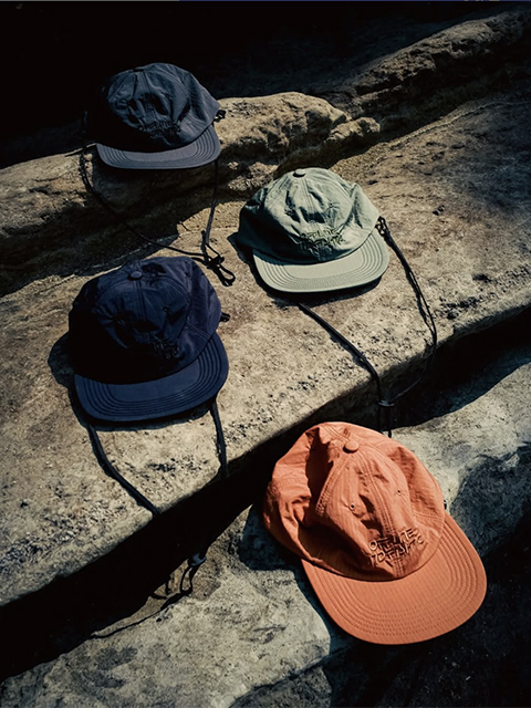 GARBAGE　SOFT BRIM 6 PANEL CAP w/ CHIN STRAP -OFFLINE-