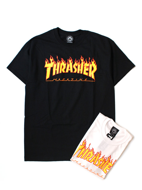 【50%OFF】THRASHER　FLAME LOGO S/S T-SHIRT